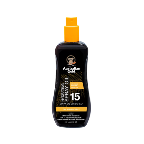 SPRAY OIL WITH CARROT OIL SPF 15 - Protezioni solari - Australian Gold