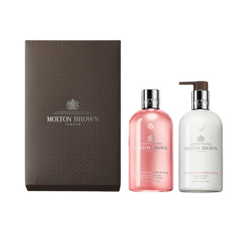 Cofanetto Delicious Rhubarb & Rose Gel - Gift Set - Molton Brown
