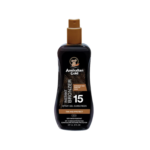 SPRAY GEL WITH BRONZER SPF 15 - Solari corpo - Australian Gold