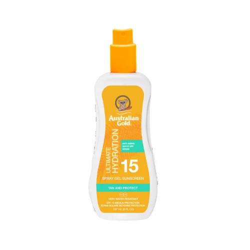 SPRAY GEL ULTIMATE HIDRATATION SPF 15 - Solari corpo - Australian Gold