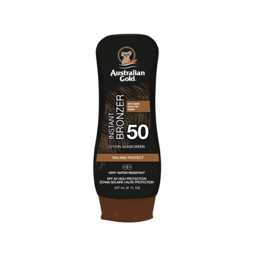 LOTION WITH BRONZER SPF 50 - Solari corpo - Australian Gold