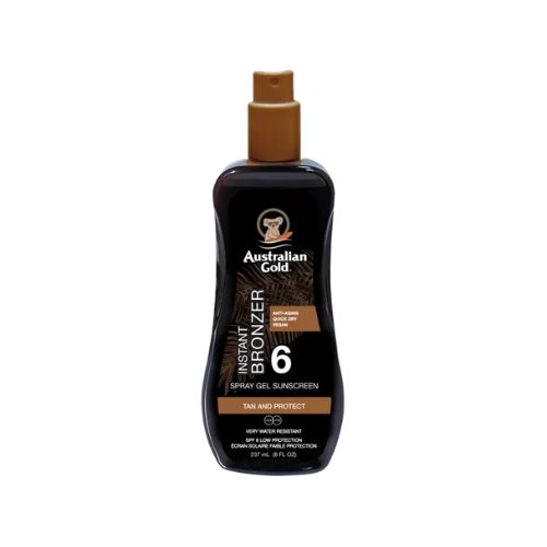 SPRAY GEL WITH BRONZER SPF 6 - Solari corpo - Australian Gold