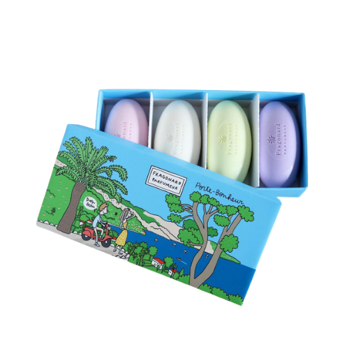Cofanetto saponette Porte-Bonheur - 4 saponette - Fragonard