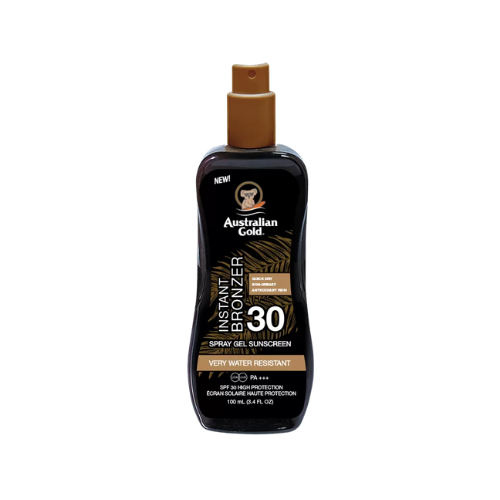 SPRAY GEL CON BRONZER SPF 30 - Solari corpo - Australian Gold