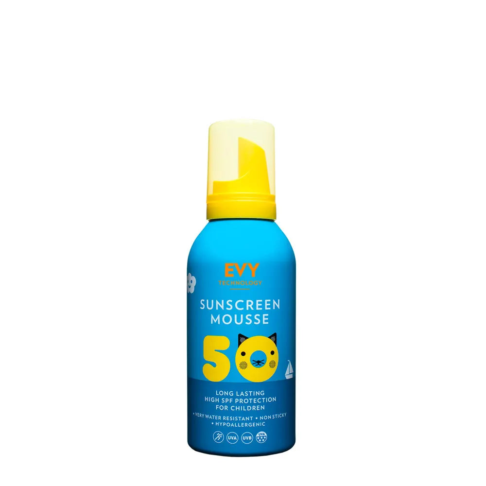 Evy Sunscreen Mousse Spf 50 KIDS - Evy Technology