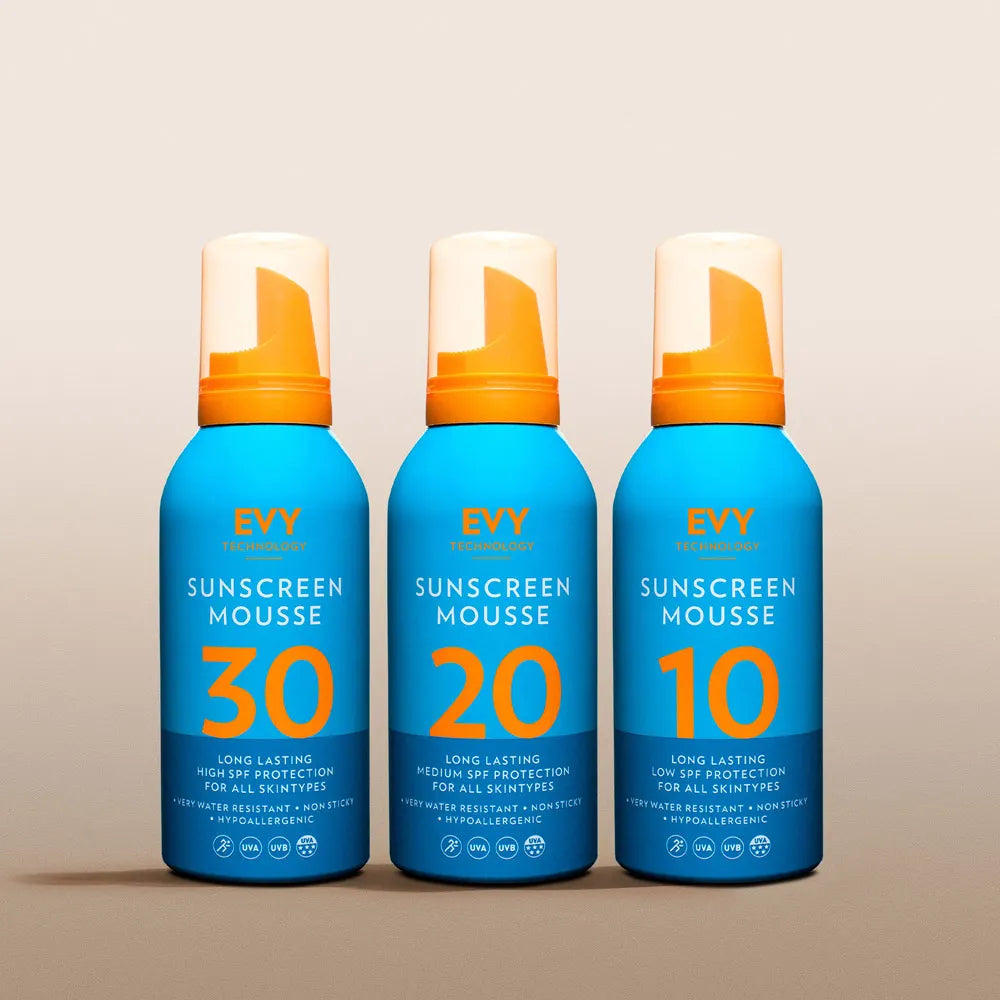 Evy Sunscreen Mousse Spf 50 - Evy Technology